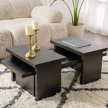 ASG Sanctuary - дизайнерска маса Wood Black (8684283111831)