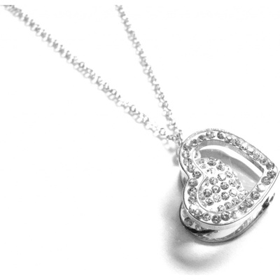 Steel Jewelry Náhrdelník srdce z chirurgické oceli NH171021