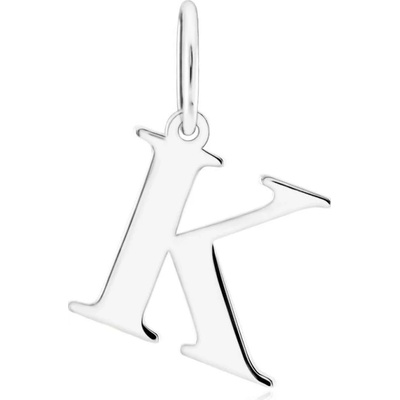 Gemmax Zlatý přívěsek tiskací písmenko písmenko K GUPWN 43521