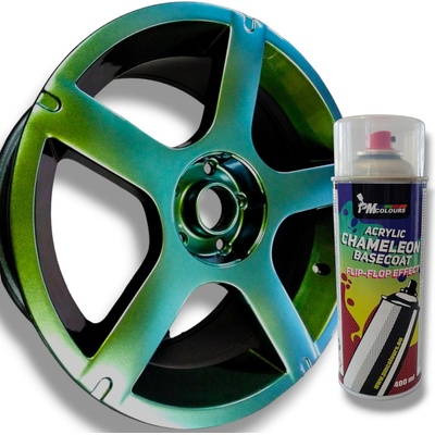 PMcolours Chameleon Army (zeleno-modrá), 400 ml sprej