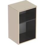 Geberit Smyle Square среден стенен шкаф, пясъчно сив, 36 см (500.358.JL.1)