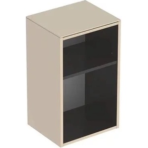 Geberit Smyle Square среден стенен шкаф, пясъчно сив, 36 см (500.358.JL.1)