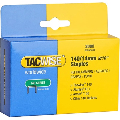 TACWISE Скоби за такер 140x14 мм, TACWISE 16180, 2000 бр. , за модел S Z3 140L (16180)