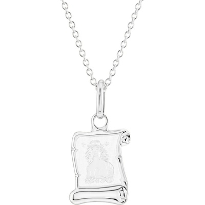 Gemmax Řetízek se znamením Panna z bílého zlata GUSWN-43191-25841