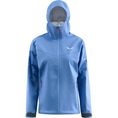 Salewa Дамско водоустойчиво яке Salewa Women's Puez Aqua 4 PowerTex 2.5L Jacket Waterproof jacket - Morning Blue - размер 34 (EU) (102-3340-1011)