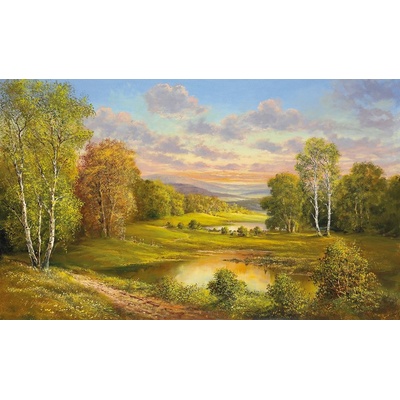 Krajina - IDYLICKÁ SCÉNA 1 deska 80x50