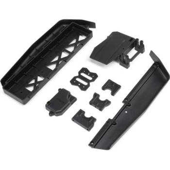 Team Losi Racing Tlr легло за батерии, държач за централен диференциал, легло за серво: 8xe 2.0