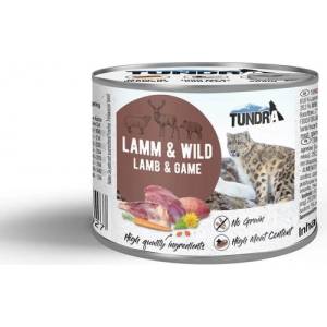 TUNDRA grain free - консерва за котки с агне и дивеч, БЕЗ ЗЪРНО, 200 гр, Германия - 702ve