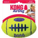 KONG Air Squeaker Football Small - Забавна кучешка играчка с пискюл -ръгби топка 11 см
