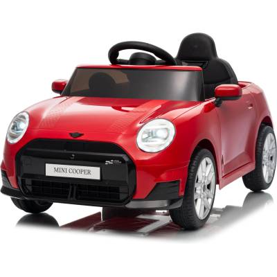 KikkaBoo Акумулаторна кола Licensed MINI Cooper Red