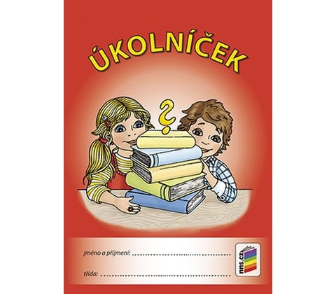 Úkolníček (červený)