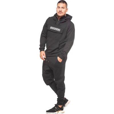 Excess Мъжки комплект Excess Black панталон / блуза (EX-21870)