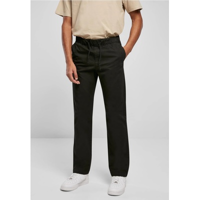 Urban Classics Мъжки панталон в черен цвят Urban Classics Straight Slit TrouserUB-TB5521-00007 - Черен, размер 4XL
