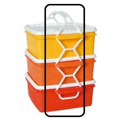 Držiak na obedár 3 dielny hranatý 3x1,2L
