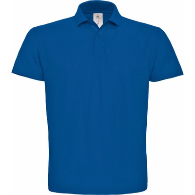 B&C polokošile B&C ID.001 krátký rukáv CO-01ID0145000 modrá královská