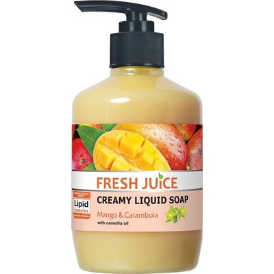 Fresh Juice krémové tekuté mydlo Mango Carambola 460 ml