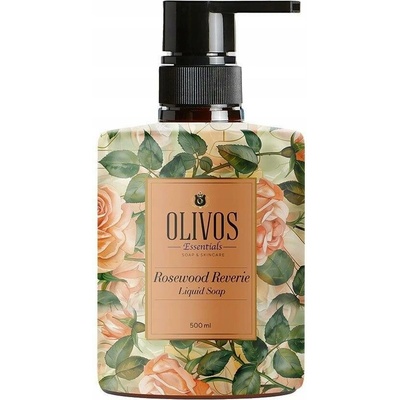 Olivos tekuté mýdlo s vůní Rosewood Reverie růže a pivoňka 500 ml