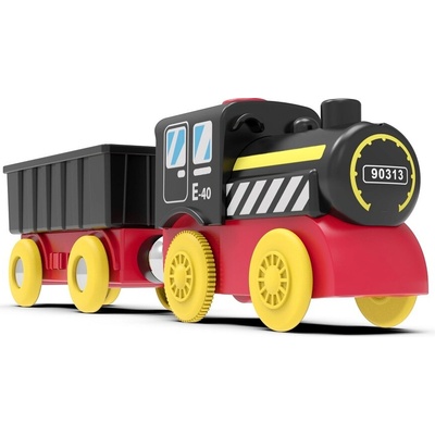 2Kids Toys Parní vlak na baterie s vagónem