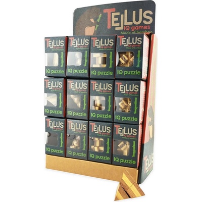 Robetoy Дървен логически пъзел Robetoy - IQ Games, асортимент (RO28334)