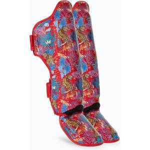 Top King Протектори за подбедрици и стъпала Top King Wild Tiger King red