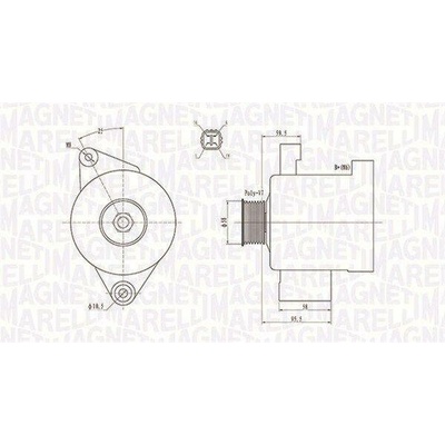 generátor MAGNETI MARELLI MQA1796