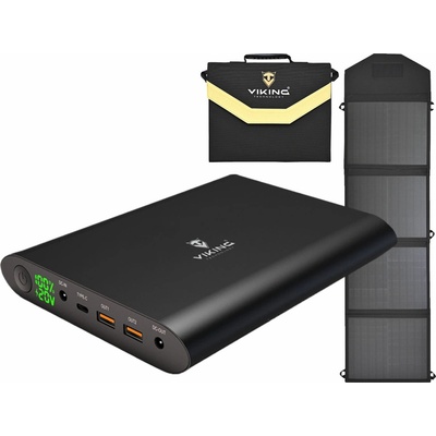 Viking Smartech II + solární panel Viking L60 černá