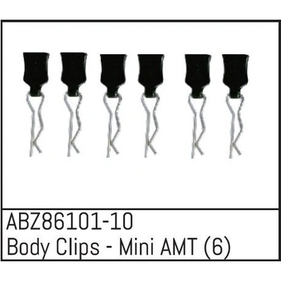 Absima ABZ86101-10 Body Clips Mini AMT 6