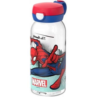 Mepal Láhev Campus s odklápěcím víčkem Spiderman 600 ml