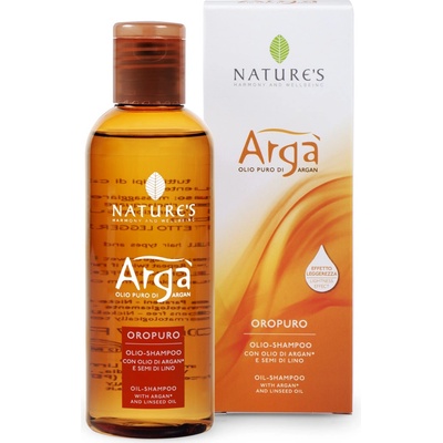 NATURE´s ARGA olejový šampon na vlasy 200 ml