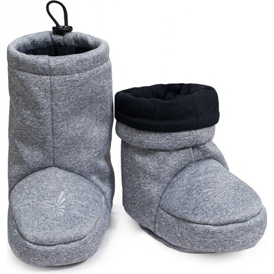 Esito Barefoot softshellové capáčky šedý melír