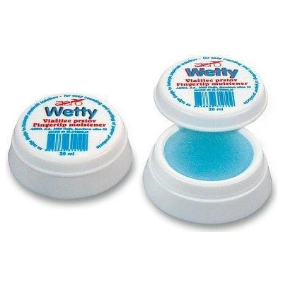 Zvlhčovač prstů Wetty – Zboží Dáma