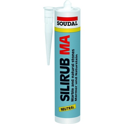 Soudal Silirub MA 300 ml transparentná