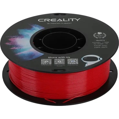 Creality PETG 1,75mm 1 kg Červená