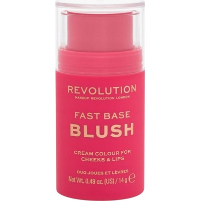 Revolution tvářenka Fast Base Blush Stick Rose 14 g