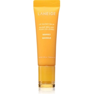 LANEIGE Lip Glowy Balm балсам за устни придаващ хидратация и блясък цвят Mango 10 гр