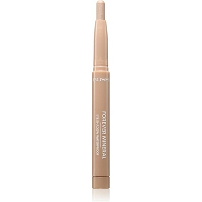 Gosh Forever Mineral Shimmer třpytivé oční stíny v tužce 002 Shimmer Beige 1,4 g
