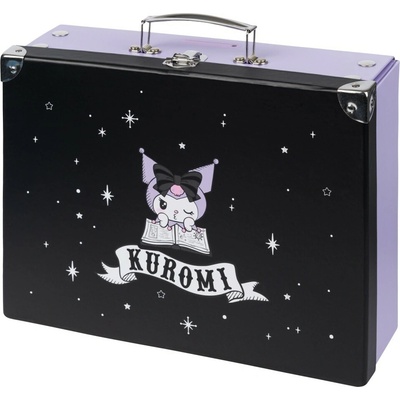 BAAGL A-36796 Kuromi Fortune Dream, skladací papierový kufrík, 32,5x10,5x26cm