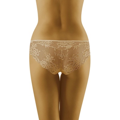 Wol-Bar Бикини Figi-Lola-Beowe-BeowyV-46592-Beżowy - Черен, размер M