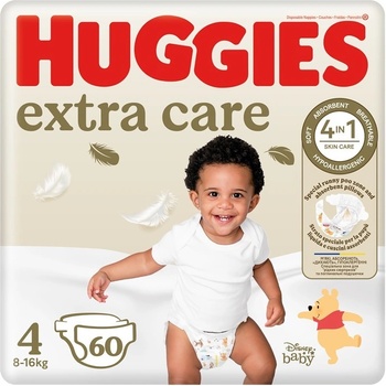 HUGGIES Extra Care 4 60 ks