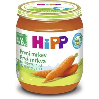 Hipp BIO Prvá mrkva 125 g