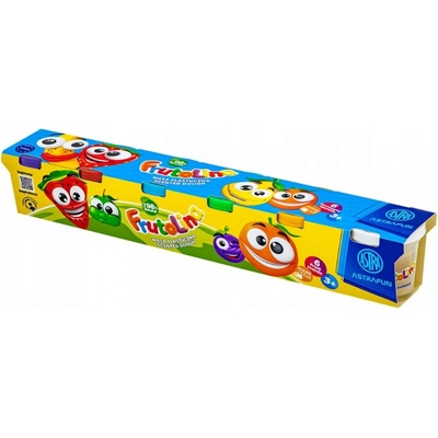 Astra Комплект моделин в чаша Astra - Frutolina, 6 цвята (AS336122011)