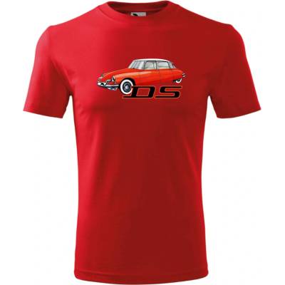 Tričko Citroen DS červená