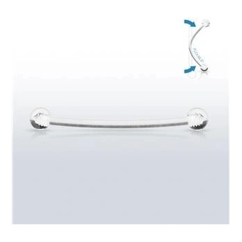 Šperky4U piercing do jazyka BioFlex PJ01214-16