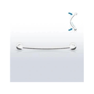 Šperky4U piercing do jazyka BioFlex PJ01214-16