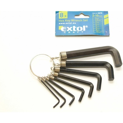 Extol Sada imbusových klíčů 2-10 mm 8ks 6610