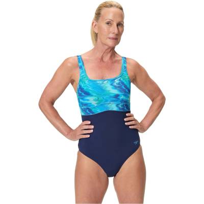 Speedo Бански костюм Speedo Women's One Piece Swimsuit - Peacoat/Sky