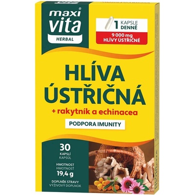 Maxi Vita hliva ustricová + rakyt 30 kapsúl