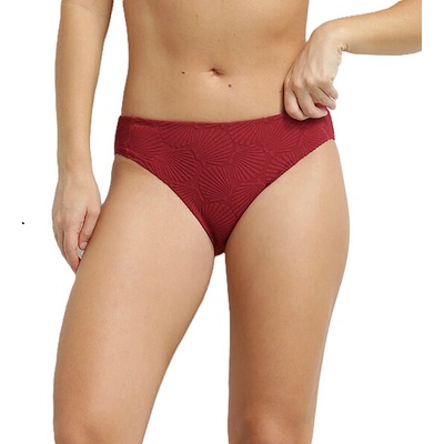 DIM SWIMSUIT SHELL BIKINI Dámske plavky DI00DEMD tmavo červená
