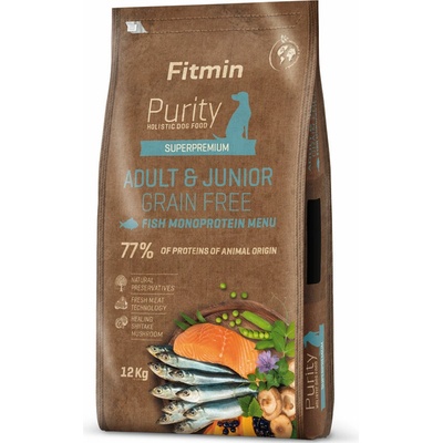 Fitmin dog Purity GF Adult & Junior Fish Menu 2 kg