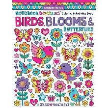 Notebook Doodles Birds, Blooms and Butterflies